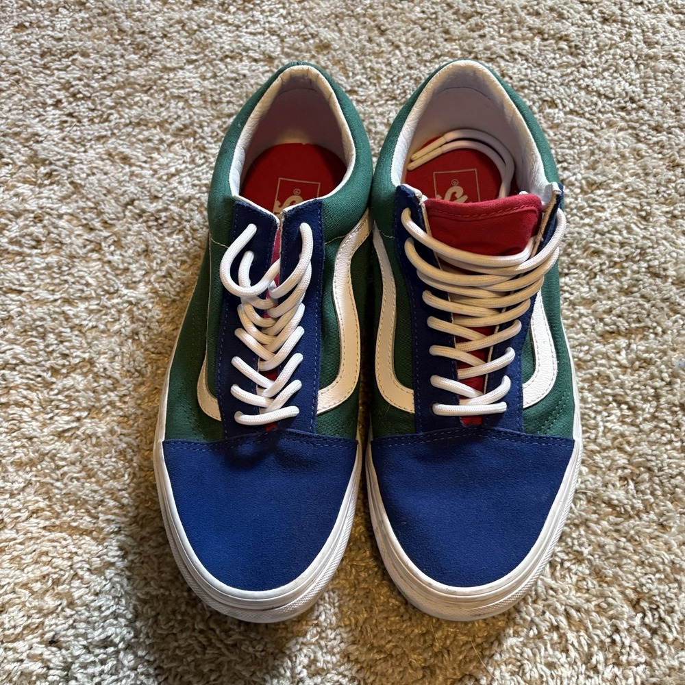 VANS Old Skool Yacht Club Low Men's 8.5 90s Dazed Preppy Retro Court